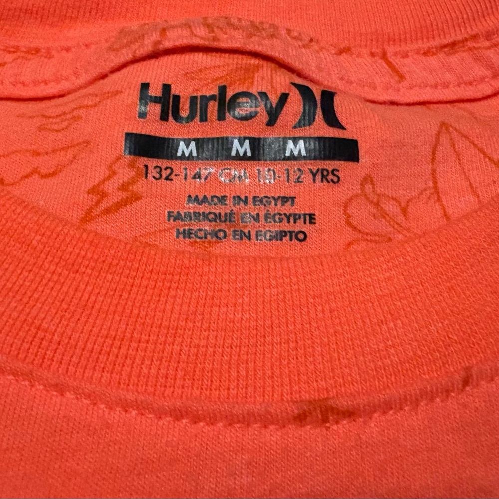 Hurley - Boy’s Floral Skulls T-Shirt - Picture 3 of 3